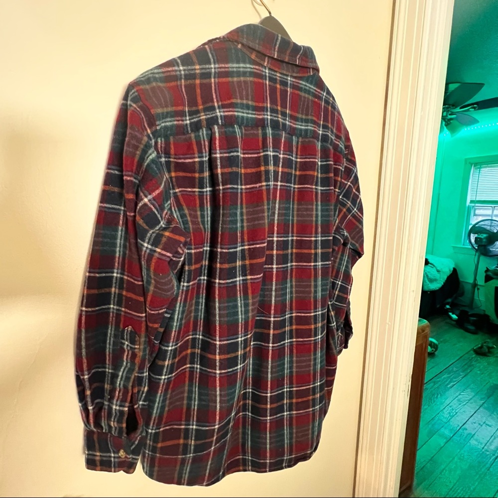 Pendleton Mills Flannel - Made in USA - 100% virgin wool (1980s? Early 90s?)